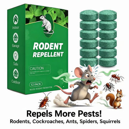 PestShield™ Rat & Cockroach Repellent Tablets | Long-Lasting Pest Protection