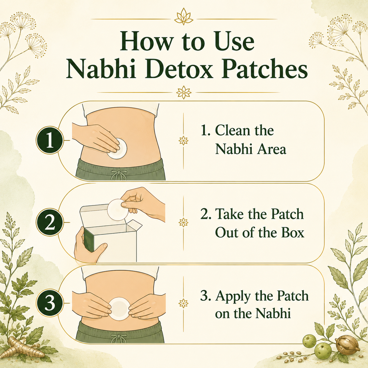 Nabhi Detox Patches