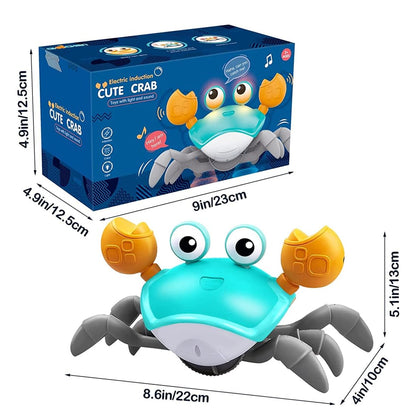 Auto-Sensing Obstacle-Crawling Crab Toy