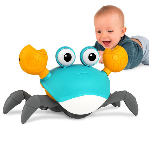 Auto-Sensing Obstacle-Crawling Crab Toy