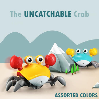 Auto-Sensing Obstacle-Crawling Crab Toy